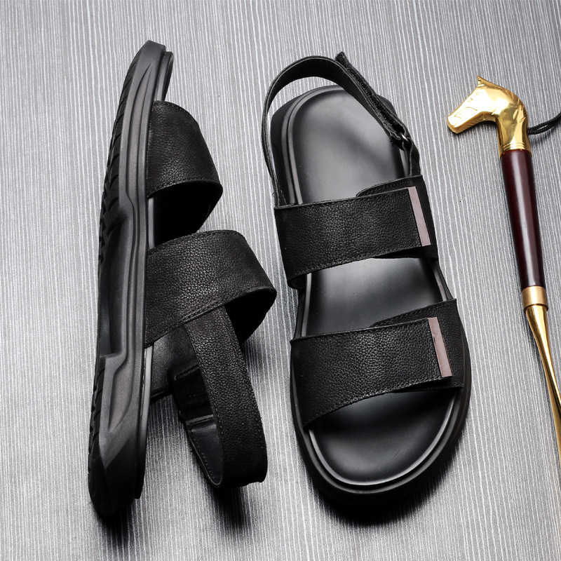 Slippers Men's sandals summer man 30-35 years old personality fashion soft sole driving men's shoes ventilation trend 1BJ8, 1# shoe box
Slippers Men's sandals summer man 30-35 years old personality fashion soft sole driving men's shoes ventilation trend 1BJ8, 1# shoe box