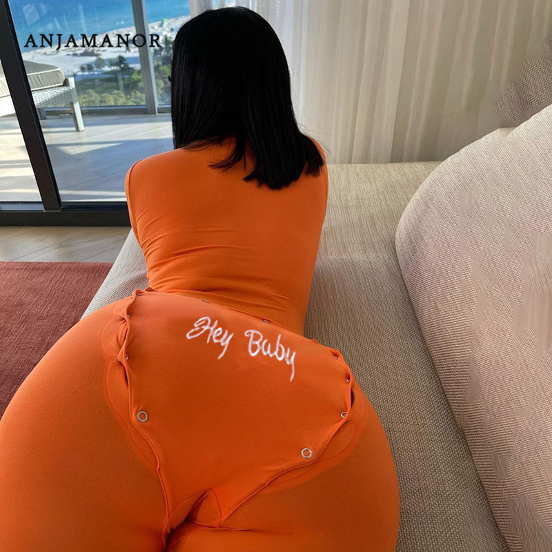 ANJAMANOR Sexy Pajamas Adult Onesie with Butt Flap for Women Fleece Long Sleeve Jumpsuit One Piece Outfit Sleepwear D68-DZ28, Black
ANJAMANOR Sexy Pajamas Adult Onesie with Butt Flap for Women Fleece Long Sleeve Jumpsuit One Piece Outfit Sleepwear D68-DZ28, Black