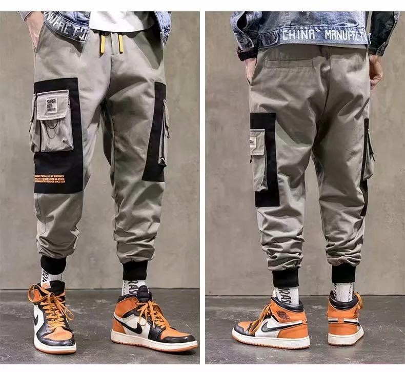 Men's Pants Ribbons Harem Joggers Men Cargo Streetwear 2022 Hip Hop Casual Pockets Track Male Harajuku Fashion Trousers, Black
Men's Pants Ribbons Harem Joggers Men Cargo Streetwear 2022 Hip Hop Casual Pockets Track Male Harajuku Fashion Trousers, Black
