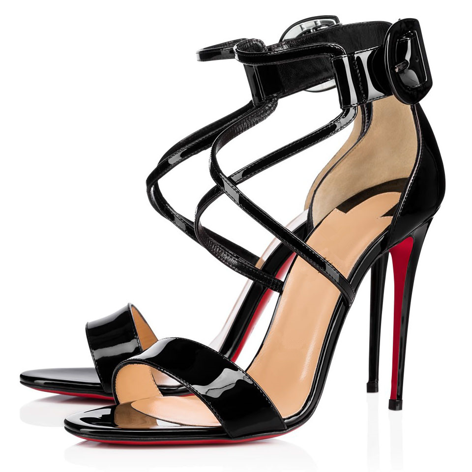 18S Summer Sophisticated Fashion Luxury Brand Women Shoes High Heel Open Toes Patent Leather Sandals Red Bottom Choca 100mm
18S Summer Sophisticated Fashion Luxury Brand Women Shoes High Heel Open Toes Patent Leather Sandals Red Bottom Choca 100mm