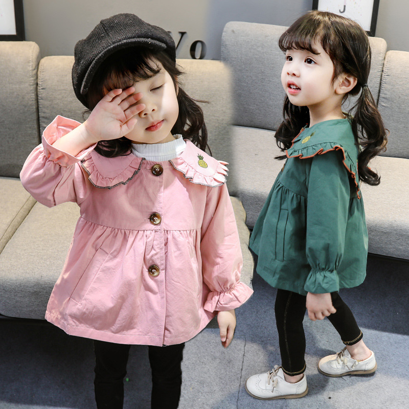2021 Embroidered Girls Coats Autumn Spring Children Fashion Cotton Hooded Jacket Girls Casual Windbreaker Outerwear For 2-6years, Fc348-pink
2021 Embroidered Girls Coats Autumn Spring Children Fashion Cotton Hooded Jacket Girls Casual Windbreaker Outerwear For 2-6years, Fc348-pink
