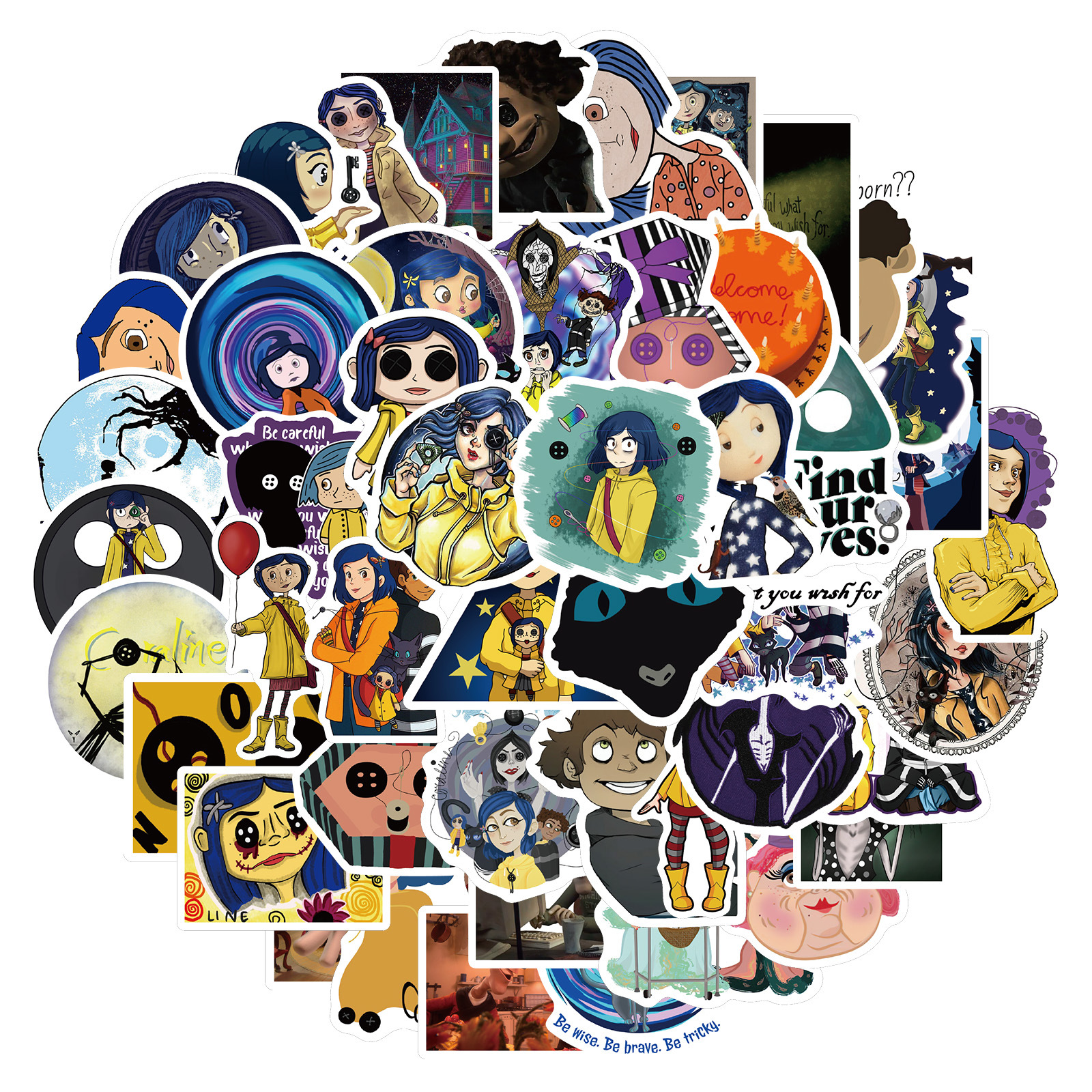 50 PCS Mixed Thriller movie ghost mother skateboard Stickers For Car Laptop Fridge Helmet Pad Bicycle Bike Motorcycle PS4 book Guitar Pvc Decal, Multi colors
50 PCS Mixed Thriller movie ghost mother skateboard Stickers For Car Laptop Fridge Helmet Pad Bicycle Bike Motorcycle PS4 book Guitar Pvc Decal, Multi colors