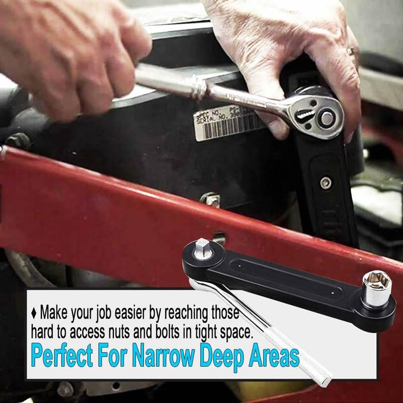 Hand Tools Universal Extension Wrench Adjustable Spanner 38 Inch Ratchet Car Vehicle Replacement Parts Screw Nut Tool Set9775834
