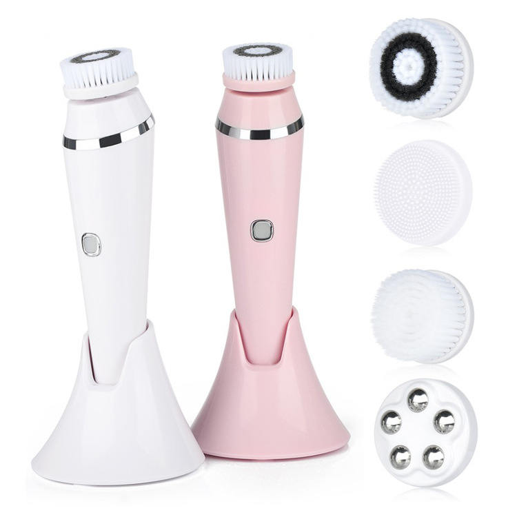 4 in 1 Facial Cleansing Brush Rechargeable Electric Waterproof Exfoliating Face Scrubber Spa Kit Skin Care Machine
4 in 1 Facial Cleansing Brush Rechargeable Electric Waterproof Exfoliating Face Scrubber Spa Kit Skin Care Machine