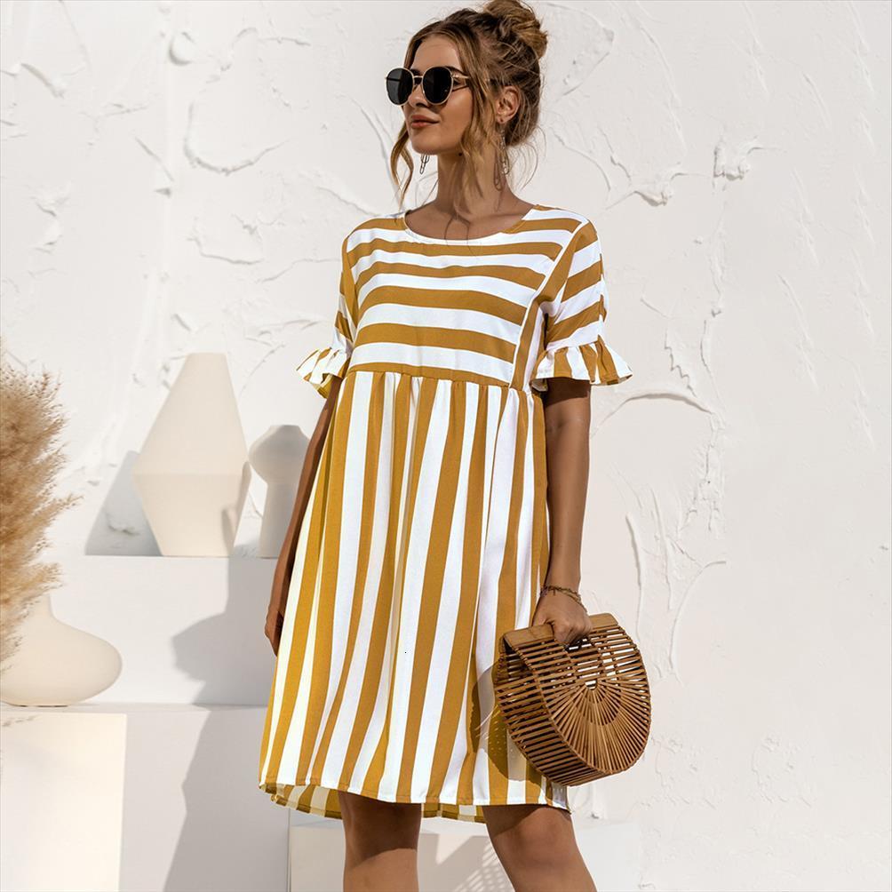 ruffle sleeve striped patchwork women dress summer casual o neck oversize loose dresses for fashion beach, Black;gray
ruffle sleeve striped patchwork women dress summer casual o neck oversize loose dresses for fashion beach, Black;gray