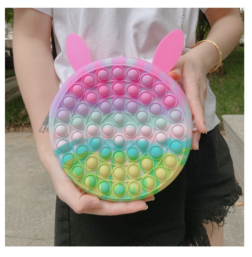 Round Bubble Crossbody Bag Purse soft Silicon 2021 Newest Novelty Prodcuts Original Design Children Boys Girls Makeup Unique Bright Colour, White
Round Bubble Crossbody Bag Purse soft Silicon 2021 Newest Novelty Prodcuts Original Design Children Boys Girls Makeup Unique Bright Colour, White