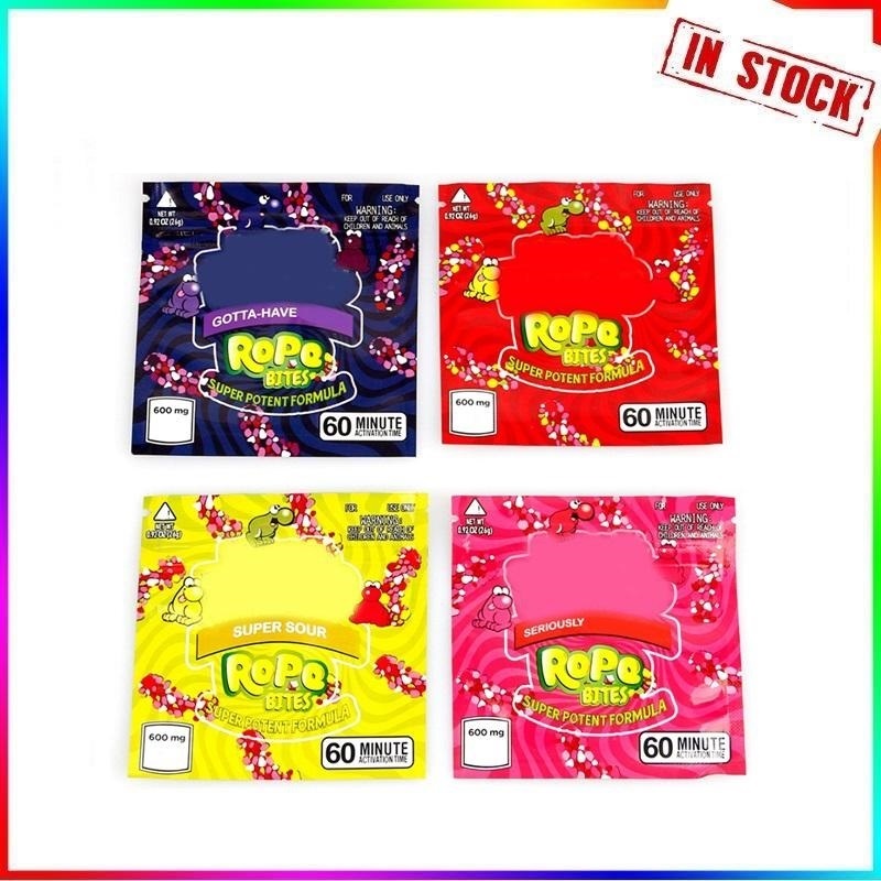 Rope Bites Bag Newest Empty Square Gummy Medicated Mylar Bags Packaging Pouch for Storage Retail
Rope Bites Bag Newest Empty Square Gummy Medicated Mylar Bags Packaging Pouch for Storage Retail