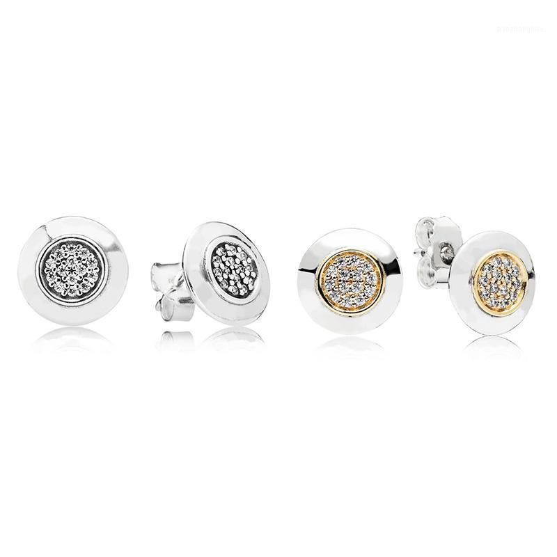 Style Silver With Gold Color Round Full Crystal Studs Earrings For Women Fine Jewelry Stud, Golden;silver
Style Silver With Gold Color Round Full Crystal Studs Earrings For Women Fine Jewelry Stud, Golden;silver