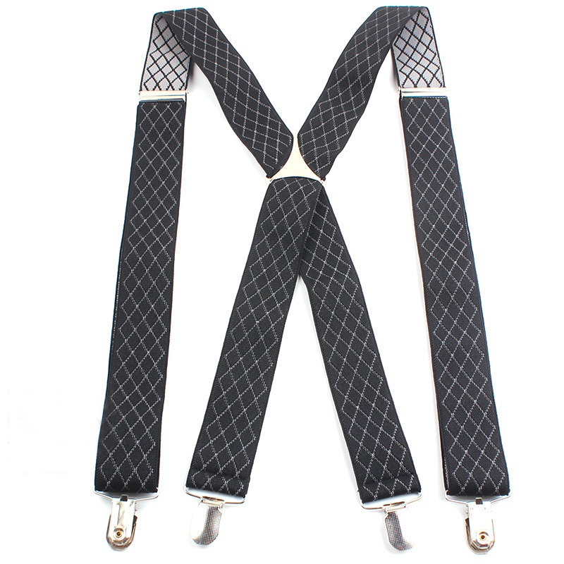 Fashion Large Adult Mens Harness 4 Clip X-type Gentleman Suspenders Elastic Double Shoulder Strap Trousers Clothing Accessories
Fashion Large Adult Mens Harness 4 Clip X-type Gentleman Suspenders Elastic Double Shoulder Strap Trousers Clothing Accessories