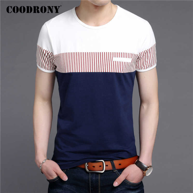 COODRONY Short Sleeve T Shirt Men Summer Casual Cotton Tee Homme Streetwear Fashion Color Patchwork O-Neck T- C5088S 210629, Red
COODRONY Short Sleeve T Shirt Men Summer Casual Cotton Tee Homme Streetwear Fashion Color Patchwork O-Neck T- C5088S 210629, Red