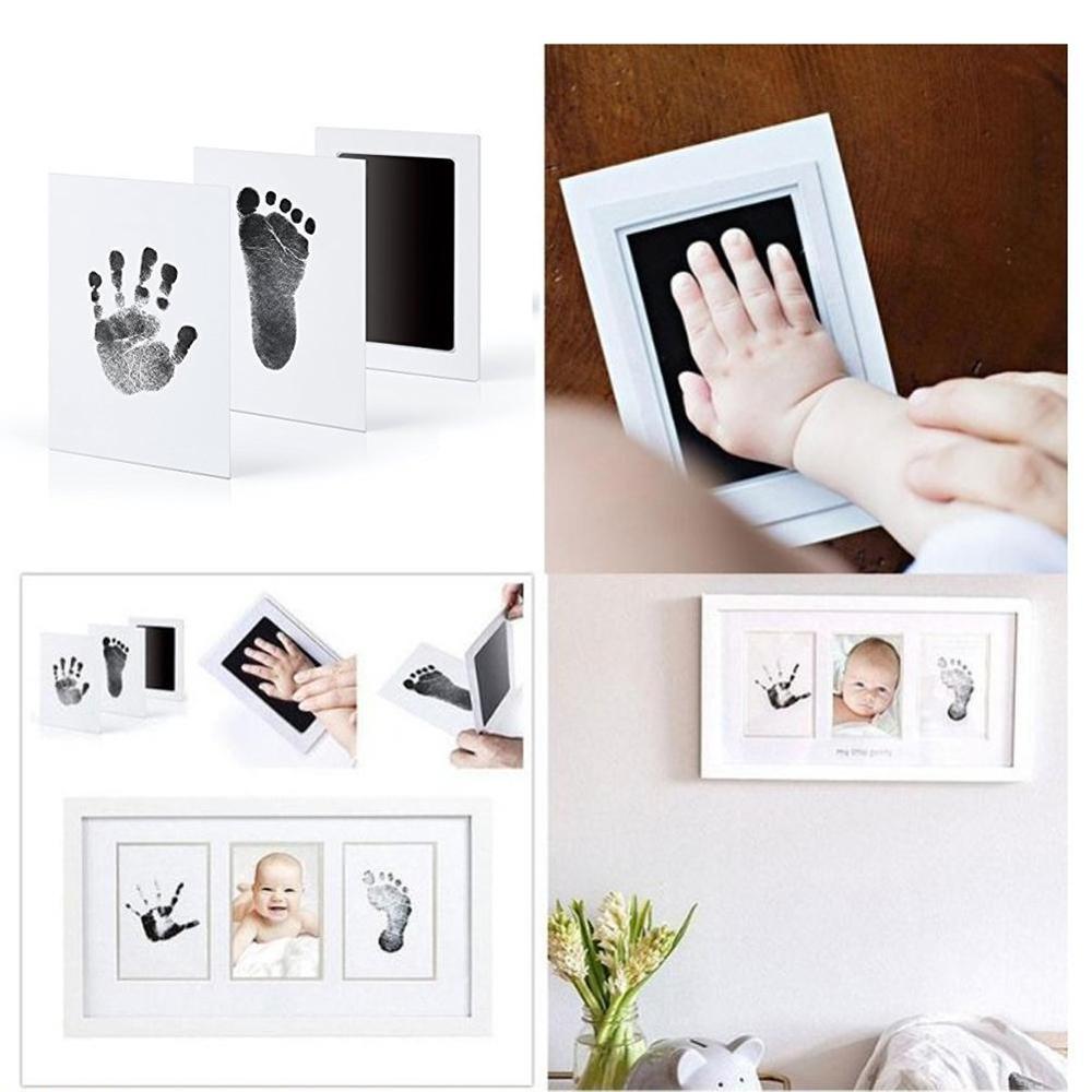 Safe Non-toxic Baby Footprints Handprint No Touch Skin Inkless Ink Pads Kits for 0-6 Months Newborn Pet Dog Paw Prints Souvenir
Safe Non-toxic Baby Footprints Handprint No Touch Skin Inkless Ink Pads Kits for 0-6 Months Newborn Pet Dog Paw Prints Souvenir