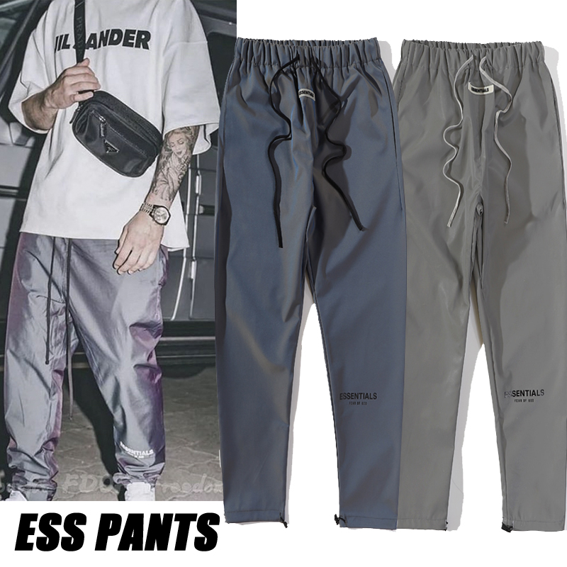 Fear Of God mens Colorful pants Essentials Silicone letters print Trousers Casual Fog Sweatpants Women Reflective leisure rubberized waterpr, Black
Fear Of God mens Colorful pants Essentials Silicone letters print Trousers Casual Fog Sweatpants Women Reflective leisure rubberized waterpr, Black