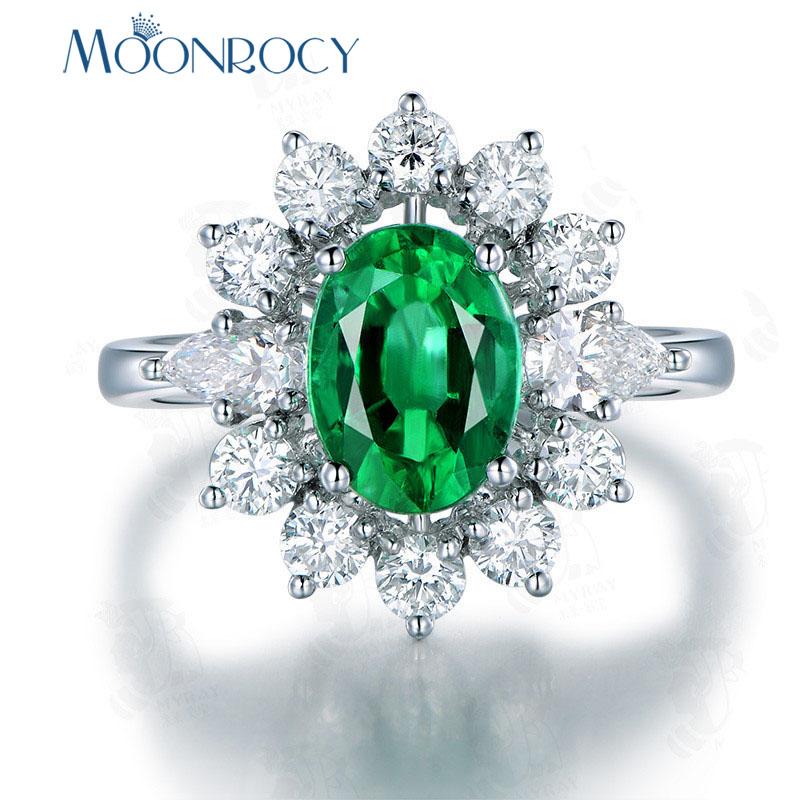 Wedding Rings MOONROCY CZ Silver Color Green Cubic Zirconia Jewelry Crystal Ring For Women Girls Gift Drop Wholesale
Wedding Rings MOONROCY CZ Silver Color Green Cubic Zirconia Jewelry Crystal Ring For Women Girls Gift Drop Wholesale