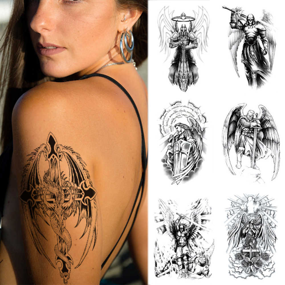 Angel Santa Wing Waterproof Temporary Sticker Brave Knight Warrior Flash s Body Art Arm Fake Tattoo
Angel Santa Wing Waterproof Temporary Sticker Brave Knight Warrior Flash s Body Art Arm Fake Tattoo
