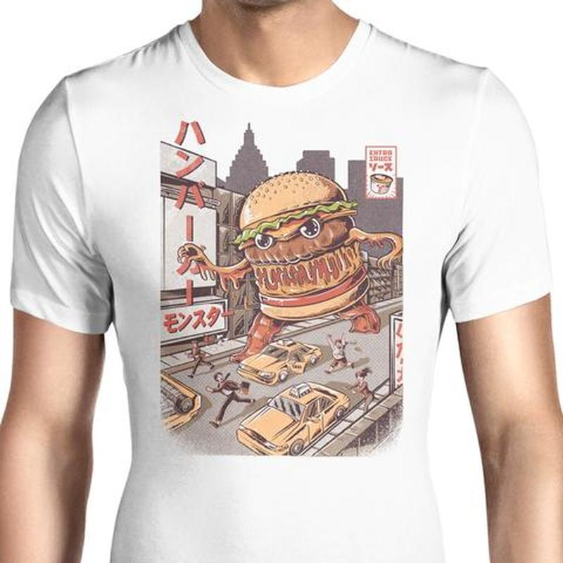European-style burger pattern ins wind round neck men's and women's short-sleeved T-shirts are comfortable and loose, White;black
European-style burger pattern ins wind round neck men's and women's short-sleeved T-shirts are comfortable and loose, White;black