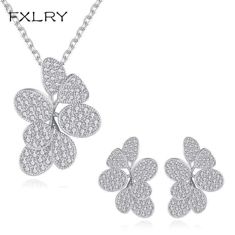Earrings & Necklace FXLRY Elegant White Cubic Zirconia Pave Geometric Designer Leaf Earring And Fashion Ladies Jewelry Sets, As pic
Earrings & Necklace FXLRY Elegant White Cubic Zirconia Pave Geometric Designer Leaf Earring And Fashion Ladies Jewelry Sets, As pic