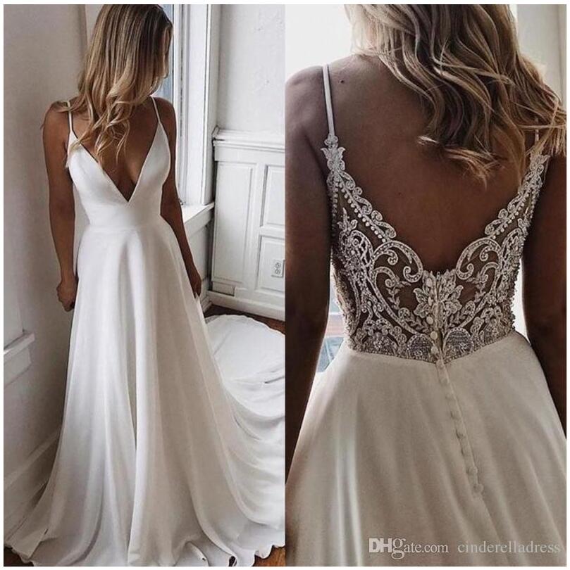 Simple V Neck Chiffon A Line Boho Beach Wedding Dresses 2022 Beaded Applique Formal Bridal Gowns Cheap Custom Bride Dress Vestidos De Novia BC2369
Simple V Neck Chiffon A Line Boho Beach Wedding Dresses 2022 Beaded Applique Formal Bridal Gowns Cheap Custom Bride Dress Vestidos De Novia BC2369