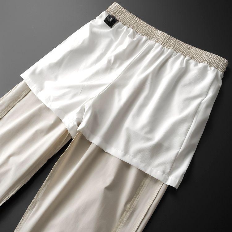 Brand Mens Sets ( T-shirt+pants) Luxury Short Sleeve Leisure Sport Male Tracksuit Plus Size 4xl Fashion Loose Man Men's Tracksuits