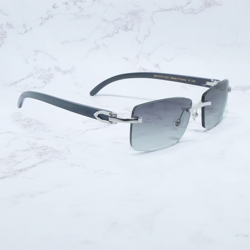 Buffalo Horn Sunglasses Carter Rimless Square Luxury Designer White Black Buffs Sun Glasses Trendy Eyewear gafas de sol hombre
Buffalo Horn Sunglasses Carter Rimless Square Luxury Designer White Black Buffs Sun Glasses Trendy Eyewear gafas de sol hombre