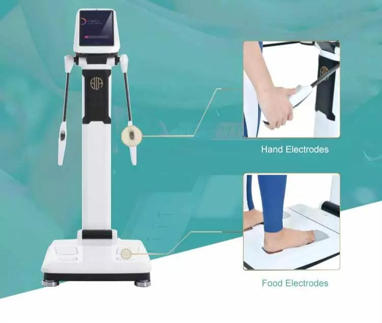 Human Body Element Analysis For Health Body Scan Analyzer Inbody Fat Test Machine Vertical Body Composition Index Analysis