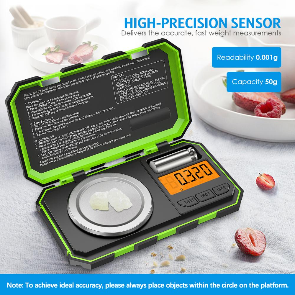 0.001g 50g Mini Digital Scale Milligram Scale Portable Jewelry Scale Baking Kitchen Carat with 50g Calibration
0.001g 50g Mini Digital Scale Milligram Scale Portable Jewelry Scale Baking Kitchen Carat with 50g Calibration