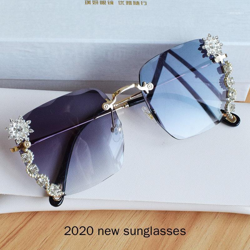 Sunglasses Fashion Rimless For Women Designer Female Gradient Shades Women's Diamond Sun Glasses Crystal Frame NX1
Sunglasses Fashion Rimless For Women Designer Female Gradient Shades Women's Diamond Sun Glasses Crystal Frame NX1