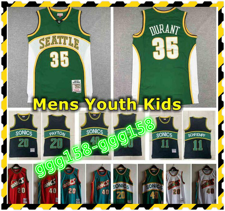 Retro Mens Seattle 1995-96 Mitchell Ness Swingman Jersey Stitched 35 Kevin Durant 40 Shawn Kemp 20 Gary Payton Basketball Jerseys, Black;red
Retro Mens Seattle 1995-96 Mitchell Ness Swingman Jersey Stitched 35 Kevin Durant 40 Shawn Kemp 20 Gary Payton Basketball Jerseys, Black;red