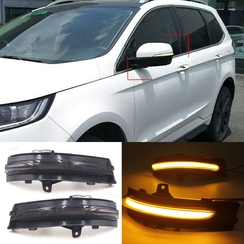 LED Dynamic Turn Signal Light Side Mirror Sequential Indicator Blinker Lamp For Ford Edge 2015 2016 2017 2018 2019
LED Dynamic Turn Signal Light Side Mirror Sequential Indicator Blinker Lamp For Ford Edge 2015 2016 2017 2018 2019