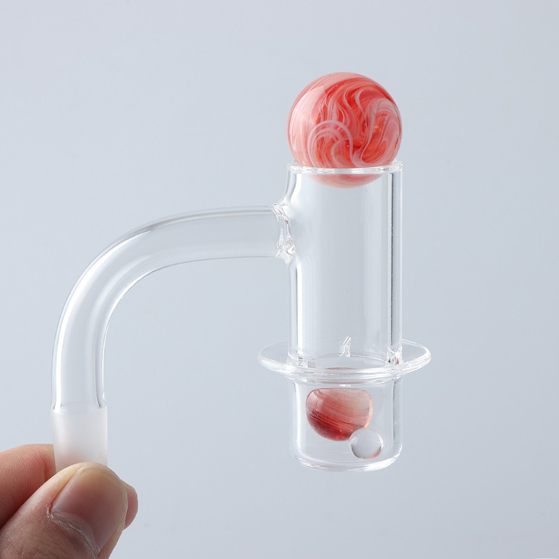 High Quality Halo Regular Weld Smoke Quartz Banger Nails With Glass Bead And Terp Pearls Suit For Dab Rigs
High Quality Halo Regular Weld Smoke Quartz Banger Nails With Glass Bead And Terp Pearls Suit For Dab Rigs