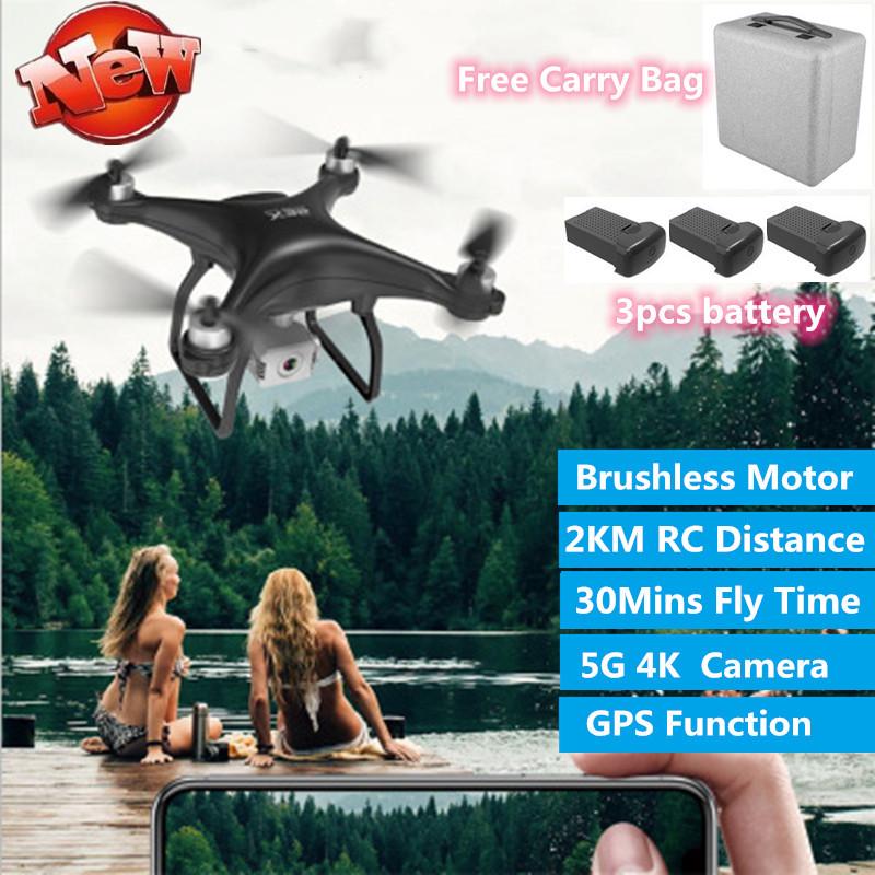 30Mins 2000M RC Distance Remote Drone XG35 5G GPS WiFi 4K HD 3-axis Gimbal Camera Quadcopter Brushless Motor Drones
30Mins 2000M RC Distance Remote Drone XG35 5G GPS WiFi 4K HD 3-axis Gimbal Camera Quadcopter Brushless Motor Drones