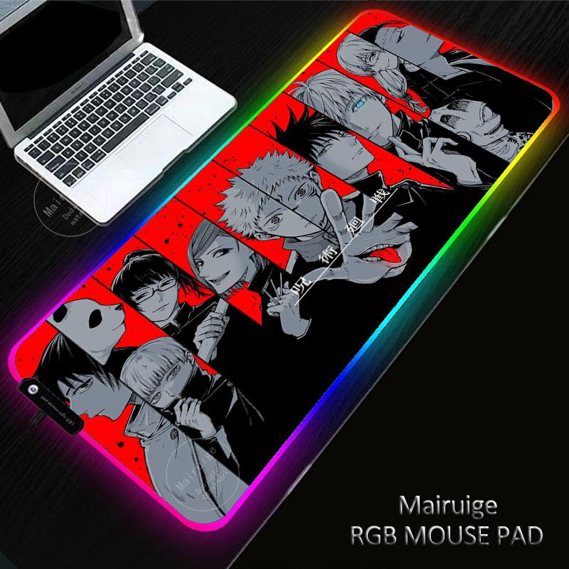 Mouse Pads & Wrist Rests Jujutsu Kaisen Anime RGB Gaming XXL 400*900CM Pad Gamer Computer Mousepad Backlit Mause Large Desk Keyboard LED Mic
Mouse Pads & Wrist Rests Jujutsu Kaisen Anime RGB Gaming XXL 400*900CM Pad Gamer Computer Mousepad Backlit Mause Large Desk Keyboard LED Mic