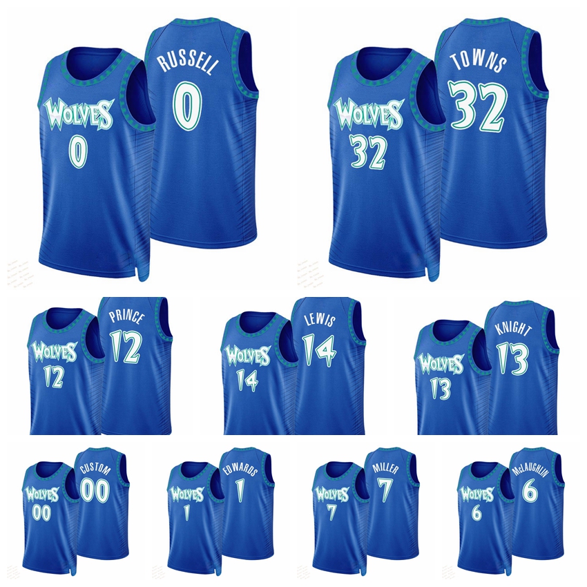 MinnesotaTimberwolvesMEN D'Angelo Karl-Anthony Towns Anthony Edwards Taurean Prince Matt Lewis Russell 2021-22 Mixtape Royal Jersey 75th
MinnesotaTimberwolvesMEN D'Angelo Karl-Anthony Towns Anthony Edwards Taurean Prince Matt Lewis Russell 2021-22 Mixtape Royal Jersey 75th