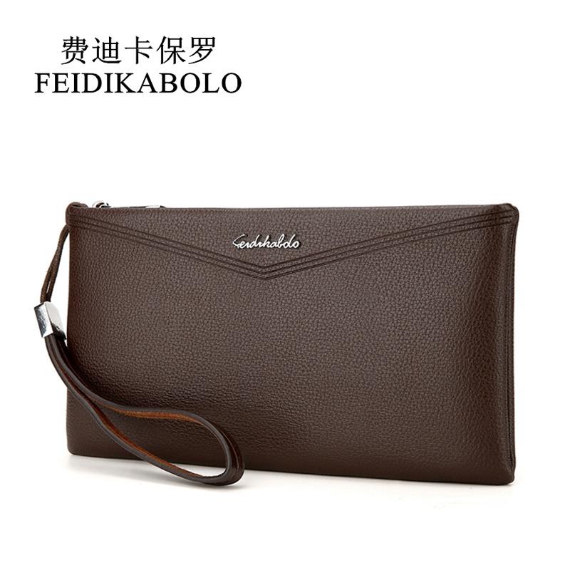 Wallets FEIDIKABOLO Fashion Men Male Purse Clutch Luxury Designer Zipper Leather Handy Bag Carteira, Red;black
Wallets FEIDIKABOLO Fashion Men Male Purse Clutch Luxury Designer Zipper Leather Handy Bag Carteira, Red;black
