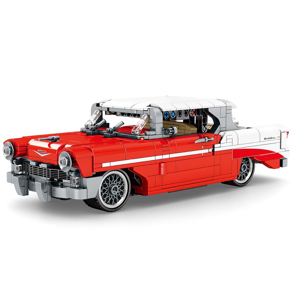 NEW Technic Classic Red Vintage Vehicle Building Blocks City Pull Back Car Creator Ideas Bricks Children Toys Birthday Gifts LJ200928
NEW Technic Classic Red Vintage Vehicle Building Blocks City Pull Back Car Creator Ideas Bricks Children Toys Birthday Gifts LJ200928