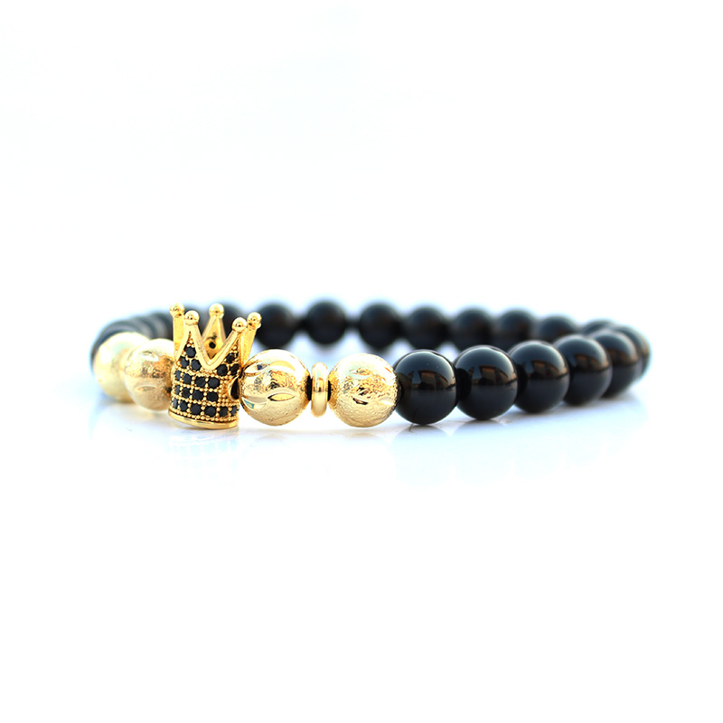 Crown bracelet bracelets for women pulseras men jewellery bracelet femme 2020 beaded braclets heren armband man hand bands, Black
Crown bracelet bracelets for women pulseras men jewellery bracelet femme 2020 beaded braclets heren armband man hand bands, Black