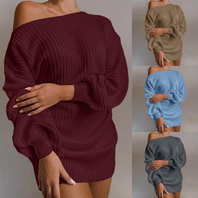 Women's Sweaters Women Sexy Lantern Sleeve Sweater Pullovers Fashion Casual Off-The-Shoulder Knit Knitted Korean Elegant Lady Jumpers, White;black
Women's Sweaters Women Sexy Lantern Sleeve Sweater Pullovers Fashion Casual Off-The-Shoulder Knit Knitted Korean Elegant Lady Jumpers, White;black