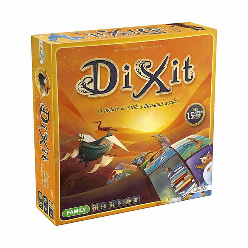Original HAY HOUSE DIXIT Dixit Board Game Family Entertaining Card Games 3-6 Players English Edition 6CGS
