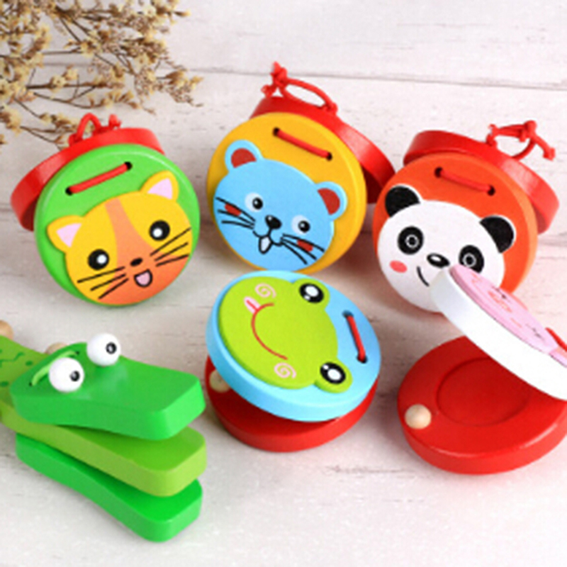 Lovely Kids Musical Toys Castanets Child Baby Castanet Handle Clapper Musical Instrument Toys For Children Early Educational Toy 
Lovely Kids Musical Toys Castanets Child Baby Castanet Handle Clapper Musical Instrument Toys For Children Early Educational Toy