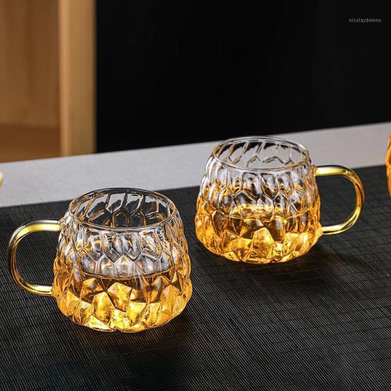 Wine Glasses 400ml Transparent Glass Coffee Cups Heat-resistant Beer Cocktail Vodka Mugs With Handle Handmade Healthy Drinkware
Wine Glasses 400ml Transparent Glass Coffee Cups Heat-resistant Beer Cocktail Vodka Mugs With Handle Handmade Healthy Drinkware
