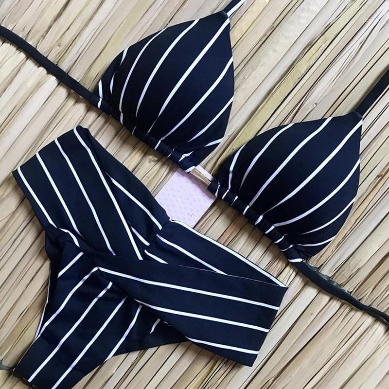 Style Swimsuit Women Bikini Striped High Waist Slimming Sexy Lace Halter Women' Swimwear, Gy023
Style Swimsuit Women Bikini Striped High Waist Slimming Sexy Lace Halter Women' Swimwear, Gy023