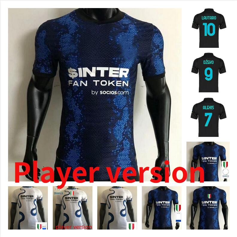 player version INTER 2021 2022 soccer jerseys BROZOVIC GODIN VIDAL DZEKO ÇALHANOGLU VIDAL BARELLA LAUTARO ERIKSEN ALEXIS HAKIMI 21/22 football shirt, Black;yellow
player version INTER 2021 2022 soccer jerseys BROZOVIC GODIN VIDAL DZEKO ÇALHANOGLU VIDAL BARELLA LAUTARO ERIKSEN ALEXIS HAKIMI 21/22 football shirt, Black;yellow
