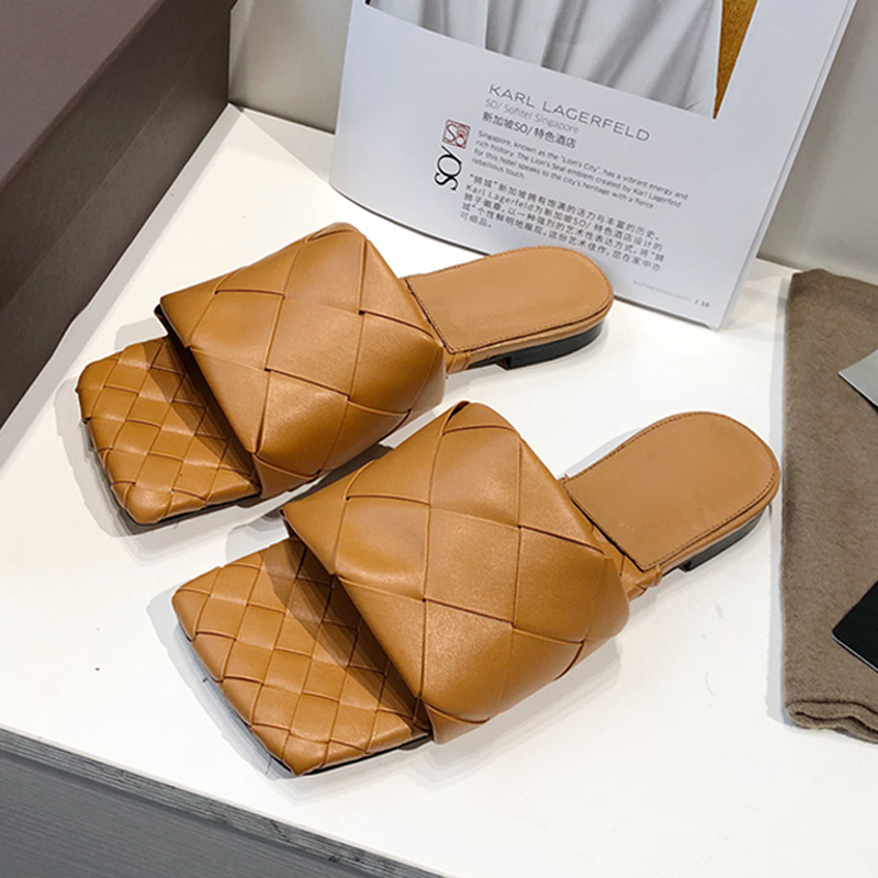 Luxury Designer Slide Quality Sexy Flat Lido Sandals Woven Slippers Square Toe Mules Ladies Wedding High Heels, Color 7
Luxury Designer Slide Quality Sexy Flat Lido Sandals Woven Slippers Square Toe Mules Ladies Wedding High Heels, Color 7