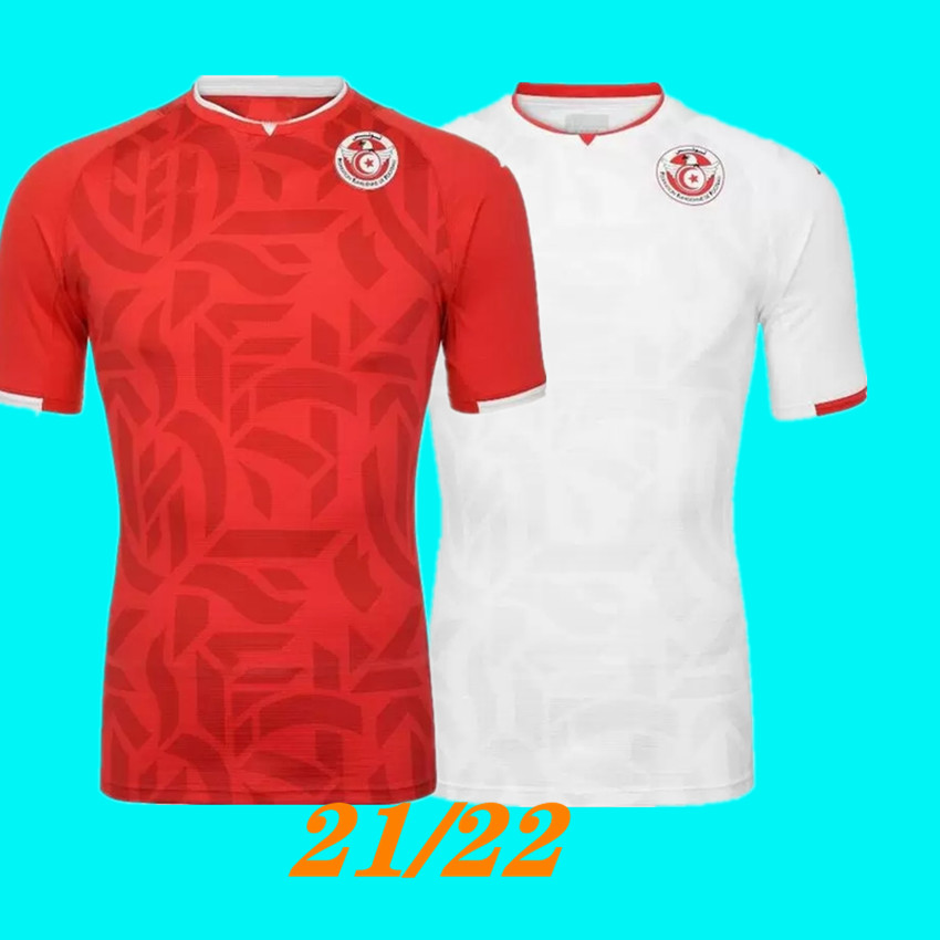 New 2021 2022 Tunisia Maillot de Foot 21 22 Home Red Soccer Jerseys #7 MSAKNI #10 KHAZRI Shirt away White KHALIFA SASSI MAALOUL Tunisia Foot, Black;yellow
New 2021 2022 Tunisia Maillot de Foot 21 22 Home Red Soccer Jerseys #7 MSAKNI #10 KHAZRI Shirt away White KHALIFA SASSI MAALOUL Tunisia Foot, Black;yellow