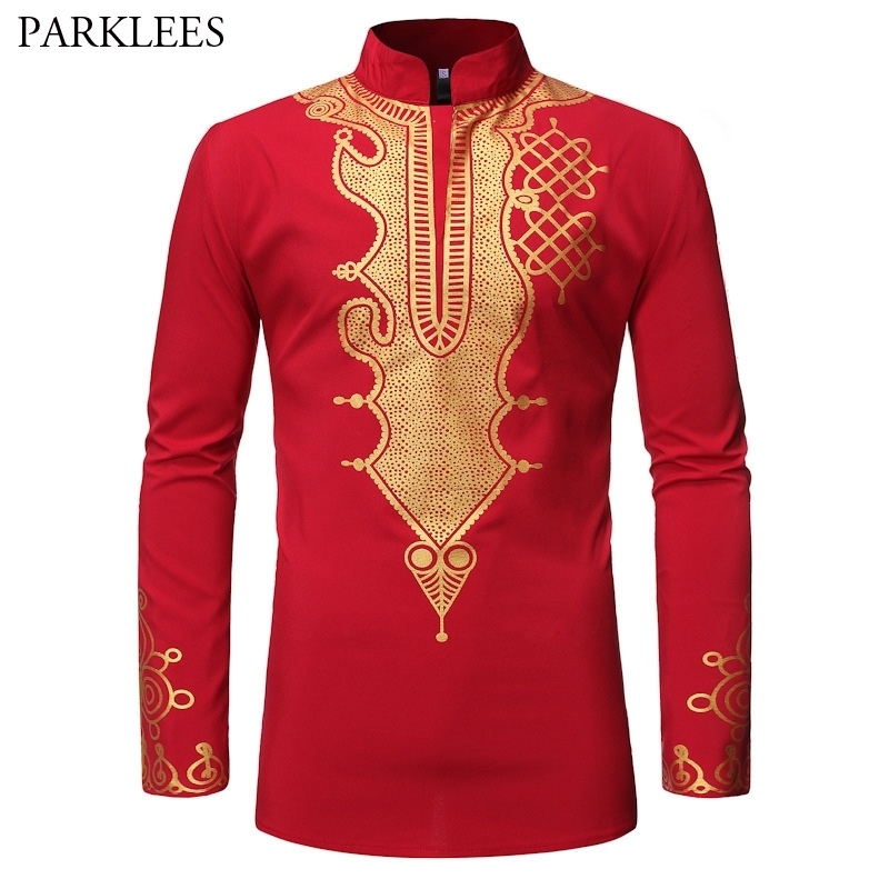 Mens Red African Dress Shirts Brand African Dashiki Print Shirt Men Slim Fit Long Sleeve Shirt Male African Clothing 210524, Black
Mens Red African Dress Shirts Brand African Dashiki Print Shirt Men Slim Fit Long Sleeve Shirt Male African Clothing 210524, Black