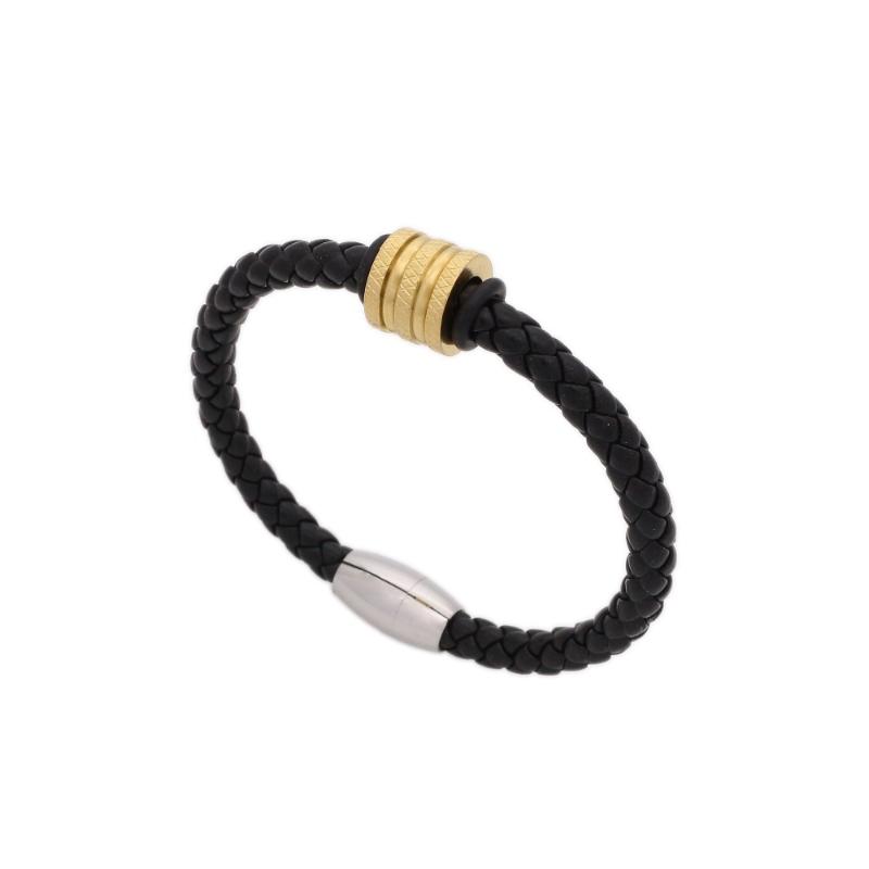Charm Bracelets JSBAO Black/Brown Braided PU Leather Bracelet Men Women Stainless Steel Gold Accessories Clasp Magnet Male Bangles
Charm Bracelets JSBAO Black/Brown Braided PU Leather Bracelet Men Women Stainless Steel Gold Accessories Clasp Magnet Male Bangles