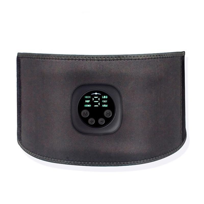 Full Body Massager Waist Massage EMS Fitness Muscle Stimulator Electric Belt Lose Weight Vibrating Fat Burning Trainer