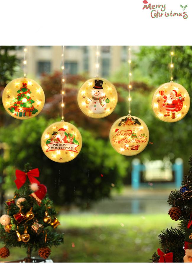 2021New LED ice strip Christmas decorative room decorations colorful star lights string waterproof indoor and outdoor use DHL Free shipping
