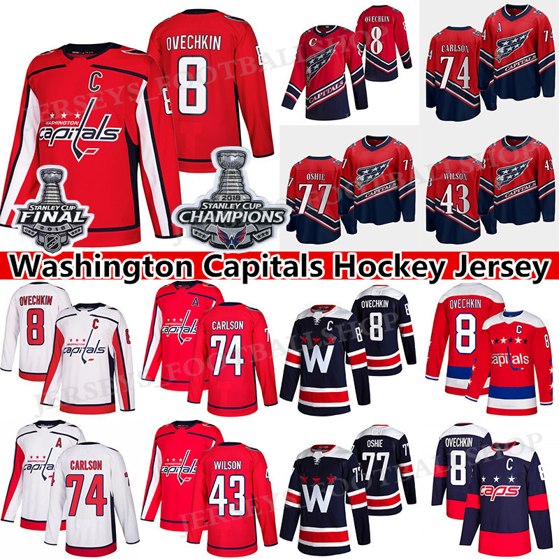 Washington Capitals Jersey 8 Alex Ovechkin 43 Tom Wilson 74 JOHN CARLSON 77 TJ Oshie 92 Evgeny Kuznetsov hockey jerseys, Red
Washington Capitals Jersey 8 Alex Ovechkin 43 Tom Wilson 74 JOHN CARLSON 77 TJ Oshie 92 Evgeny Kuznetsov hockey jerseys, Red