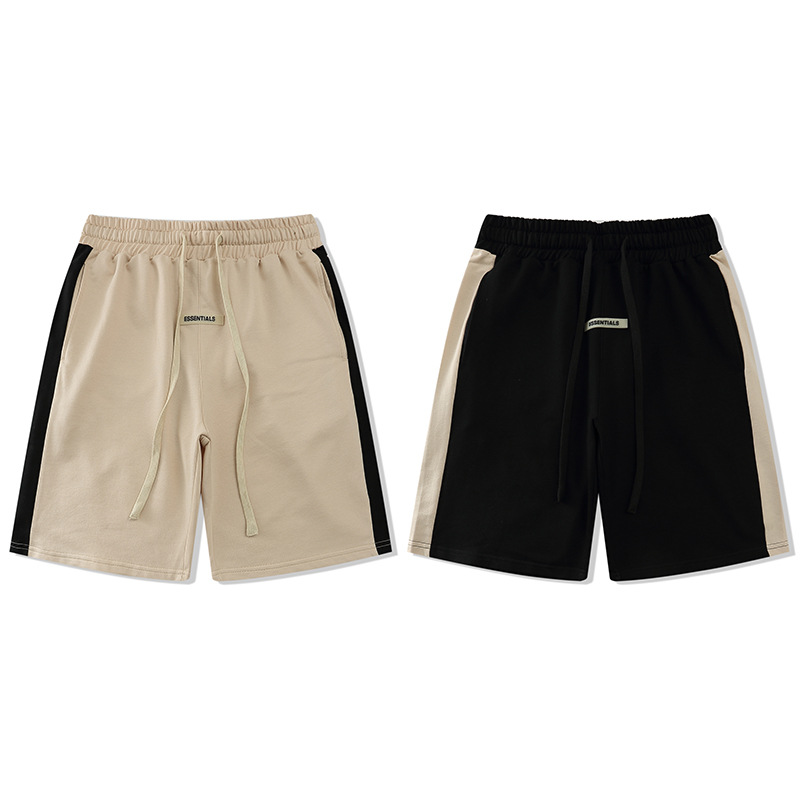 Designer Double Line High Street Shorts Color Matching Simple Short Casual Oversize Loose Pants Tide Brand 21SS Men's Pant, Black
Designer Double Line High Street Shorts Color Matching Simple Short Casual Oversize Loose Pants Tide Brand 21SS Men's Pant, Black