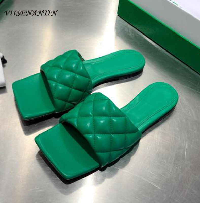 70% Off Wholesale Flip-Flops Sheepskin Open Toe European and Flat Sandals Spring Summer Diamond Plaid Square Leather Slippers, As pic
70% Off Wholesale Flip-Flops Sheepskin Open Toe European and Flat Sandals Spring Summer Diamond Plaid Square Leather Slippers, As pic